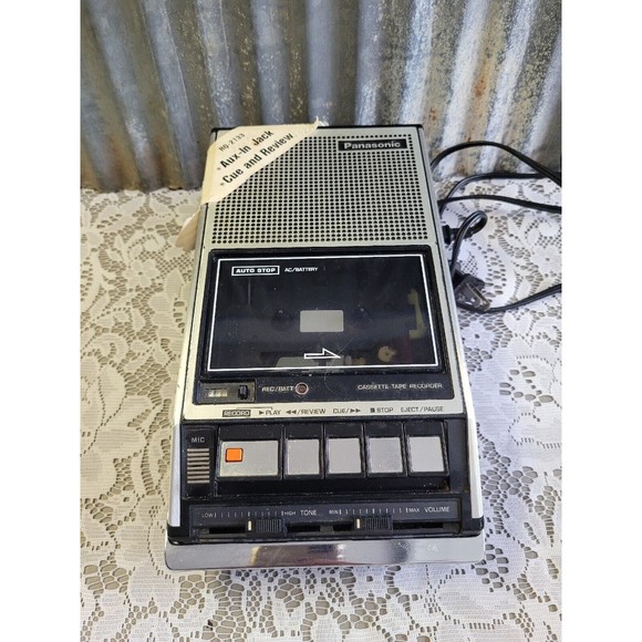 Vintage Panasonic Cassette Tape Recorder Model RQ2133 - Picture 1 of 9